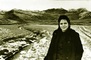 me surrounded by my favorite mountains in Iceland